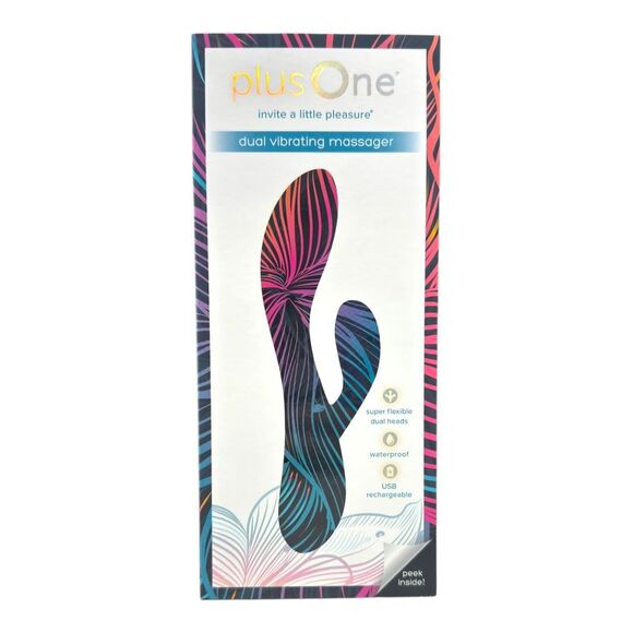 PlusOne Dual Vibrating Massager Model # 6704 - Picture 1 of 2